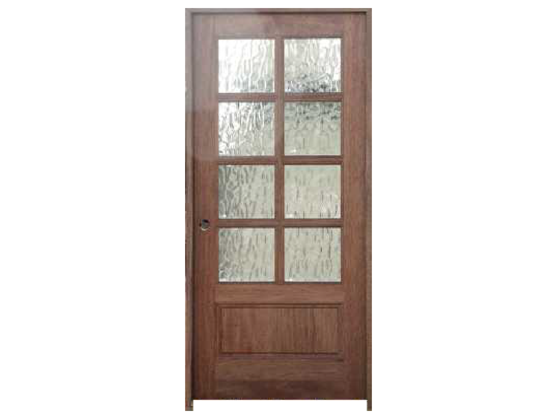 Teak wood Glass doors